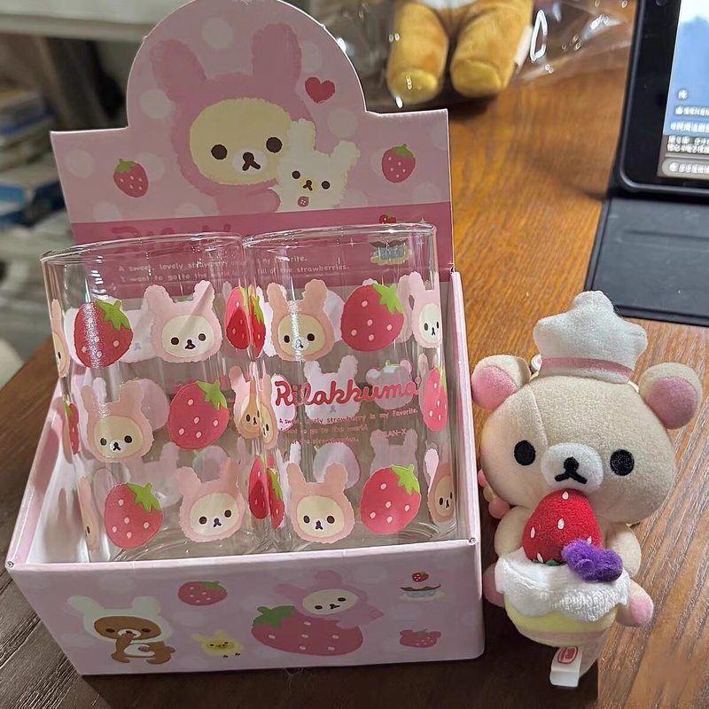 Espresso Shot Glass - Tasse en verre Rilakkuma, tasse à