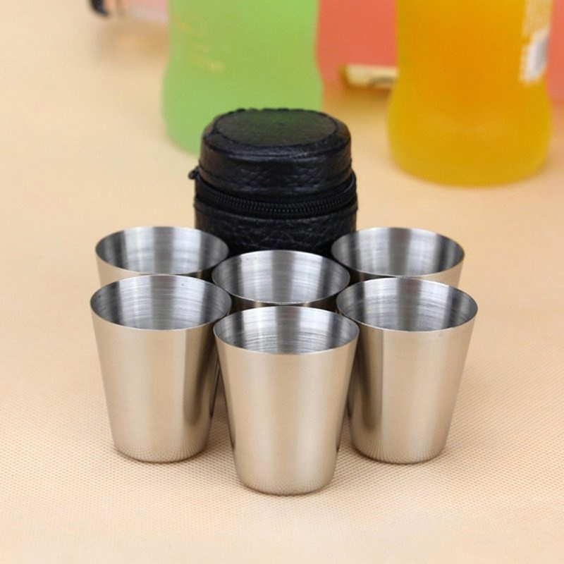 4/6 pièces tasses en acier ino - Espresso Shot Glass avis et prix