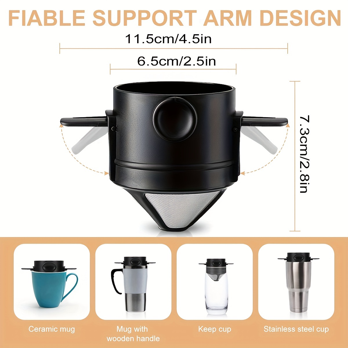 Filtre à café Portable réutili - Coffee Equipment Pour Over avis et prix